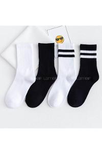 Black White Sock