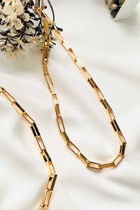 Modalamelif Gold Elenay Zincir Kolye