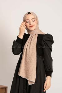 Modalamelif Leopar Desen Pamuk  Şal Taş