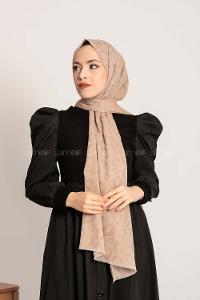 Modalamelif Leopar Desen Pamuk  Şal Taş