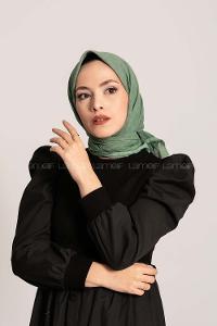 Modalamelif Taşlanmış Pamuk Çağla Yeşili