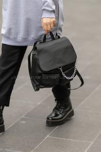 Modalamelif Aron Kadın Sırt Çantası Siyah