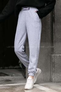 Modalamelif 3 İplik Şardonsuz Everlast Eşofman Gri