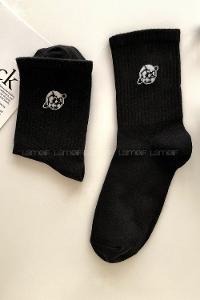 Lamelif Siyah Gezegen Çorap
