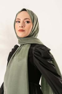 Modalamelif  Haki Su Yeşili    Modal Şal