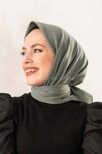 Lamelif Keten Eşarp Çağla Yeşili