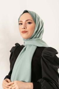 Modalamelif  Pastel Yeşil Turkuaz Yeşil    Modal Şal