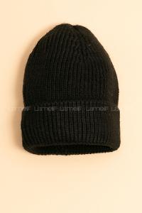 Modalamelif Lüx Fitilli Katlamalı Siyah Bere