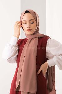 Modalamelif Açık Kahve medine İpeği Şal