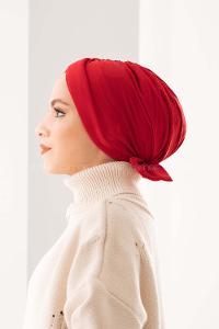 Modalamelif Çift Taraflı Fiyonklu-Tek Bantlı Dış Bone Kırmızı