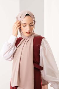 Modalamelif Koyu Taş Medine İpeği Şal