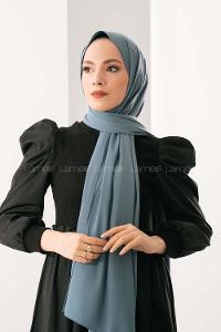 Modalamelif Petrol Yeşili Medine İpeği Şal