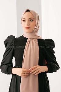 Modalamelif Soft Vizonrengi Medine İpeği Şal