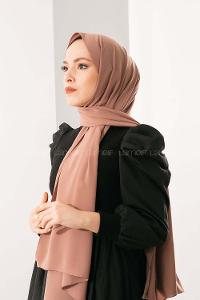 Modalamelif Sütlü Kahve medine İpeği Şal