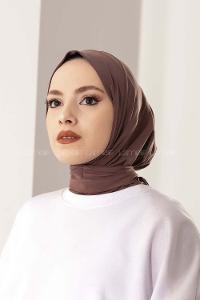 Modalamelif Çıtçıtlı Pratik Hijab Bone Eflatun