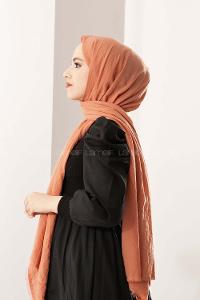 Modalamelif Turuncu Pamuk-Caz Şal