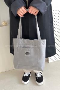 Lamelif Üç Gözlü Anton Çanta Gri