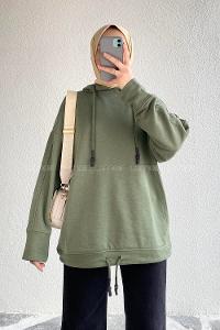 Modalamelif  Berendıne Z Üç İplik Sweat Çağla Yeşili