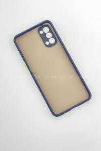 Modalamelif Oppo Reno 4 Lıte Montreal Silikon Telefon Kılıfı Lacivert