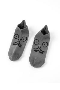 Lamelif 7 Çift Kadın Komik Yüzlü Çorap Seti