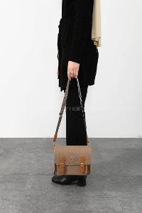 Mink Buckle Skin Hand Bag Arm Bag Bag