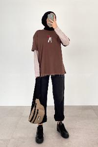 Lamelif Union Model Bel Çanta Vizonrengi