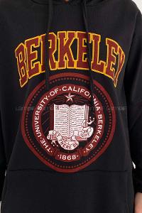 Modalamelif ya_rasa Kol Berkeley Sweatshirt Siyah