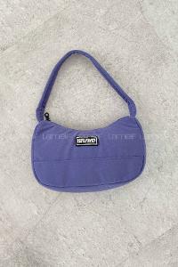 Lilac Buckle Skin Hand Bag Bag