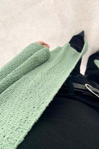 Modalamelif Yarasa Kol Hırka Çağla