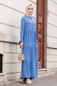 Lamelif Orse Model Aksesuarlı Çanta Krem