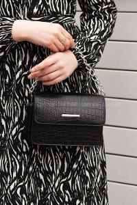 Lamelif Orse Model Aksesuarlı Çanta Siyah