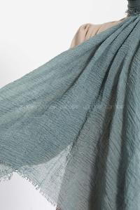 Lamelif Mint Yeşili Bürümcük Şal