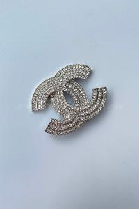 Silver Iron Brooch