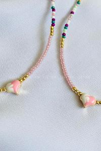Pink Gold Straight Necklace