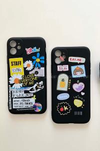 Black Printed Iphone 11 Phone Case