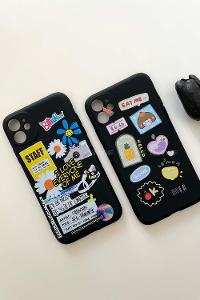 Black Printed Iphone 11 Phone Case