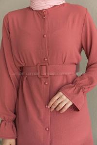 Rose Mandarin Collar Long Arm Ayrobin Regular Trousers Comfortable Suit