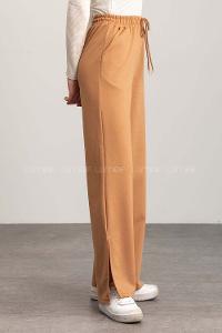 Brown With Milk Regular Trousers High Waist Regular Cut Bottom Tracksuit