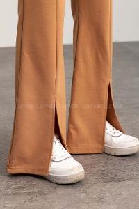 Brown With Milk Regular Trousers High Waist Regular Cut Bottom Tracksuit