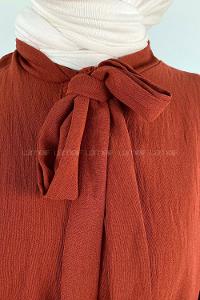 Tile Crew Neck Ayrobin Unprinted Dresess