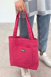 Pink Without Accessories Rope Hand Bag Bag