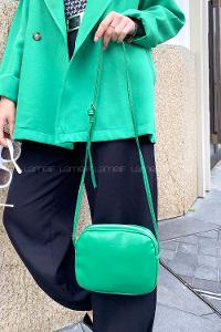 Lamelif Mini Urban Çapraz Askılı Çanta Yeşil