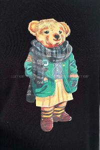 Black-green Crew Neck Short Arm Cotton Printed T-shirt