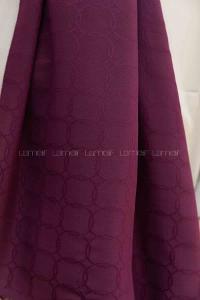 Plum Cotton Fabric Viscose Fabric Straight Shawl
