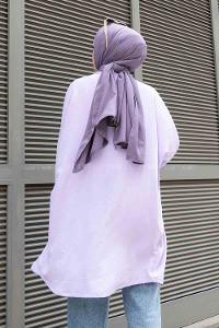 Lilac Bat Sleeve Arm Without Accessories Ayrobin Straight Kimono