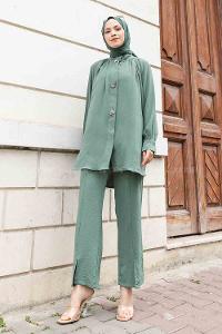 Modalamelif 3 Bronşlu Ayrobin Takım Çağla Yeşili