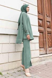 Modalamelif 3 Bronşlu Ayrobin Takım Çağla Yeşili