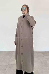 Mist V Neck Long Arm Ayrobin Cardigan