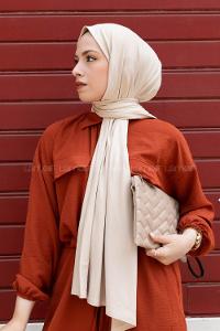 Stone Combed Fabric Straight Shawl