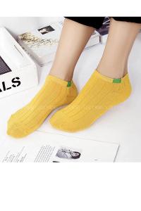 Lamelif 10 Çift Çok Renkli Kadın Bilek Boy Koton Patik Çorap